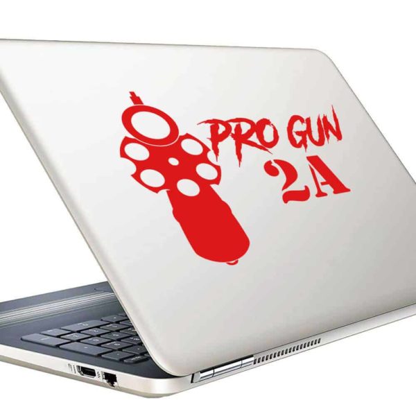 Pro Gun Second Amendment 2a Vinyl Laptop Macbook Decal Sticker