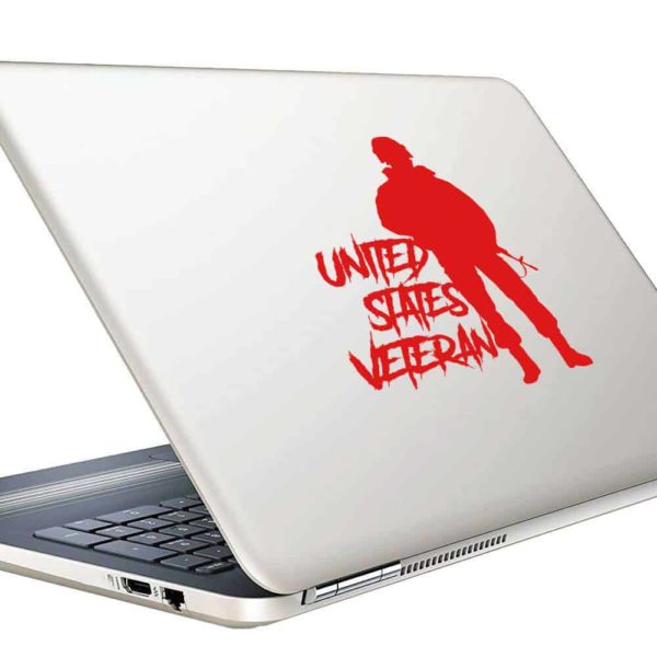 United States Veteran Soldier_1 Vinyl Laptop Macbook Decal Sticker